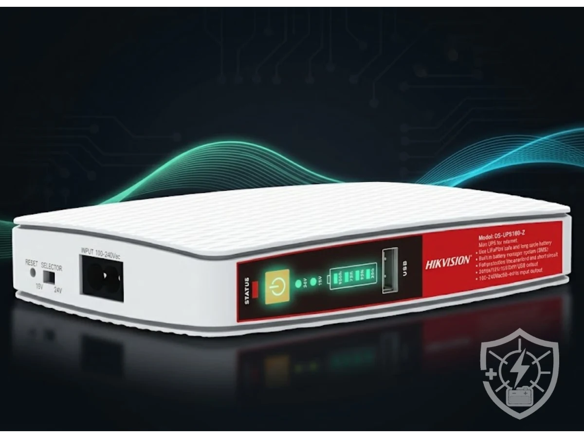Mini UPS Hikvision DS-UPS18D-Z